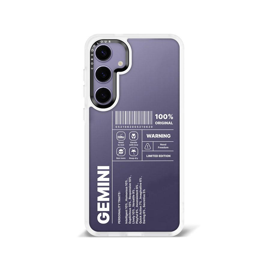 Samsung Galaxy S24+ Warning Gemini Phone Case - CORECOLOUR
